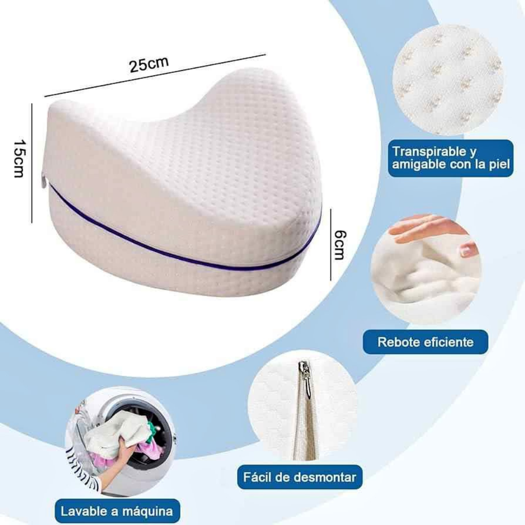 Almohada de Alineación entre Piernas – Descanso Sin Dolor