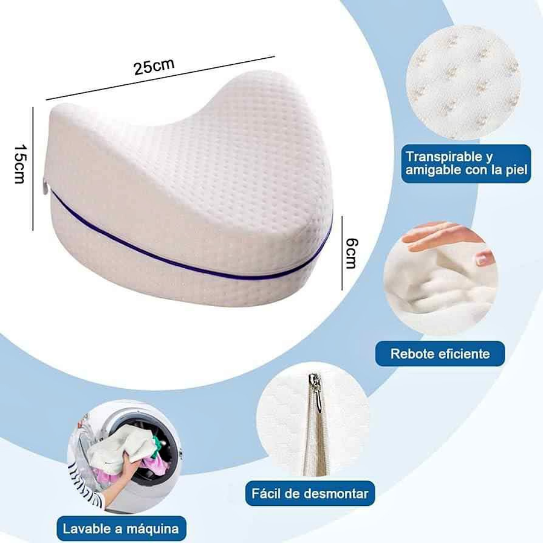 Almohada de Alineación entre Piernas – Descanso Sin Dolor