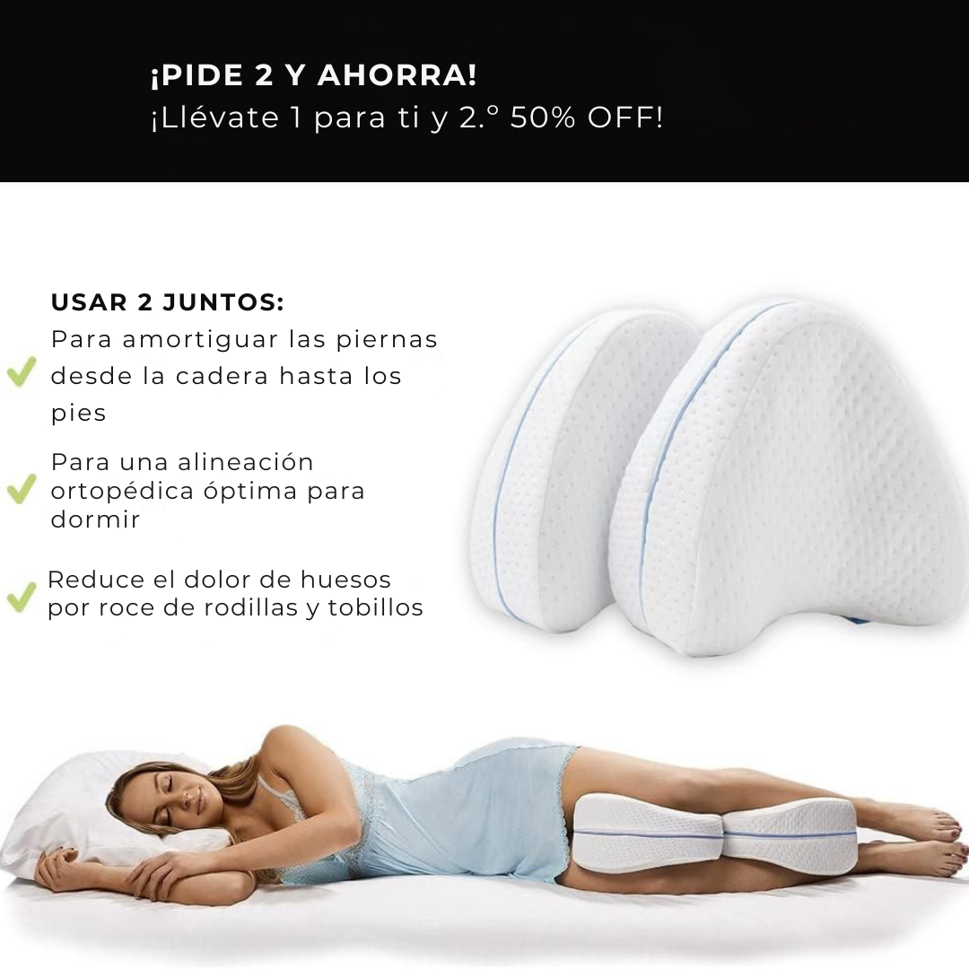 Almohada de Alineación entre Piernas – Descanso Sin Dolor
