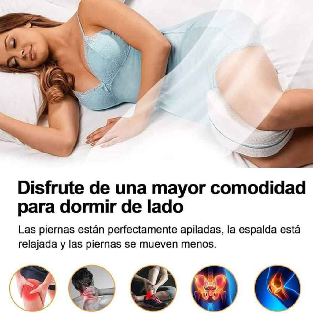 Almohada de Alineación entre Piernas – Descanso Sin Dolor