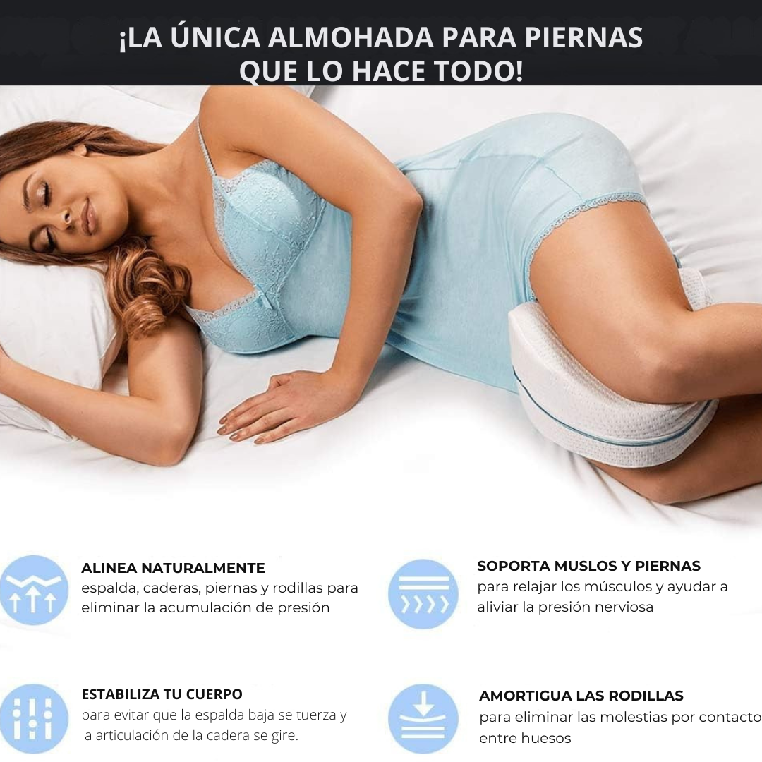 Almohada de Alineación entre Piernas – Descanso Sin Dolor